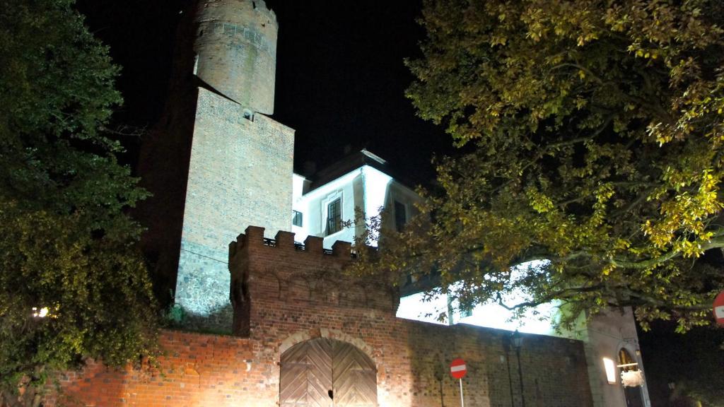 ホテル Zamek Joannitow Łagów エクステリア 写真
